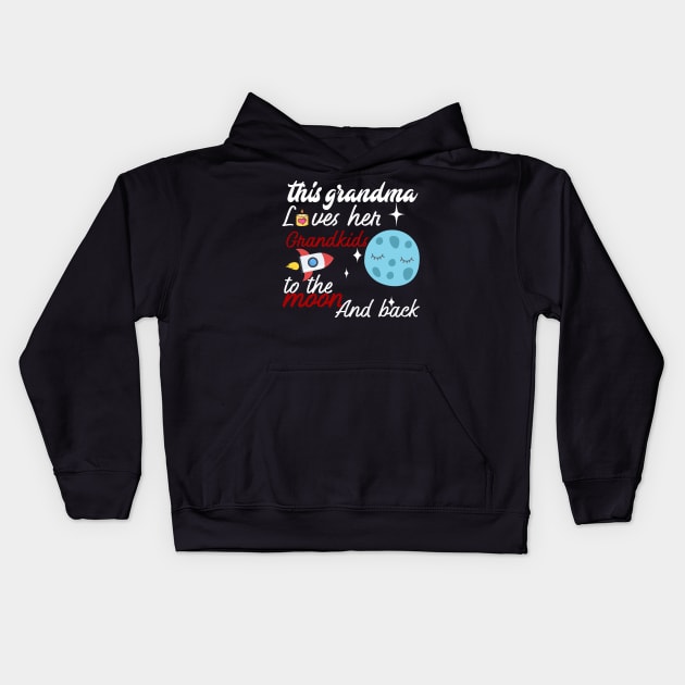 grandma Kids Hoodie by Design stars 5